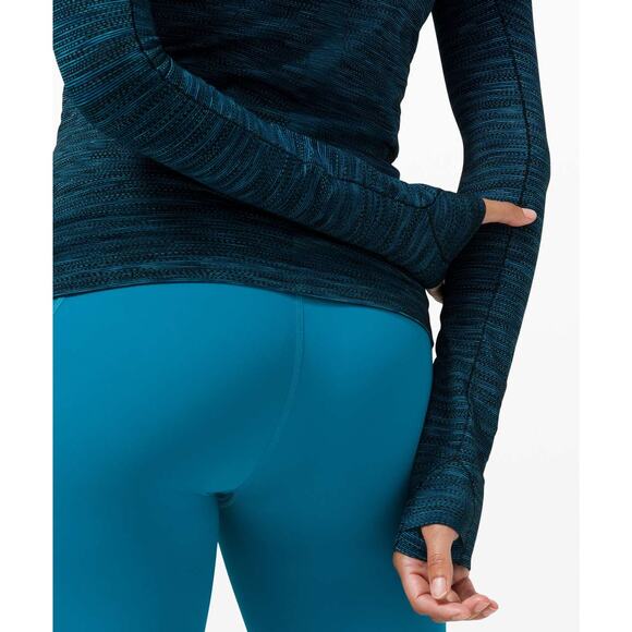 LULULEMON Swiftly Tech Long Sleeve Prism Stripe Turquoise Tide Multi Women's 6 - Picture 10 of 15